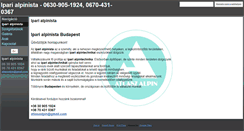 Desktop Screenshot of iparialpinista.com