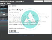 Tablet Screenshot of iparialpinista.com